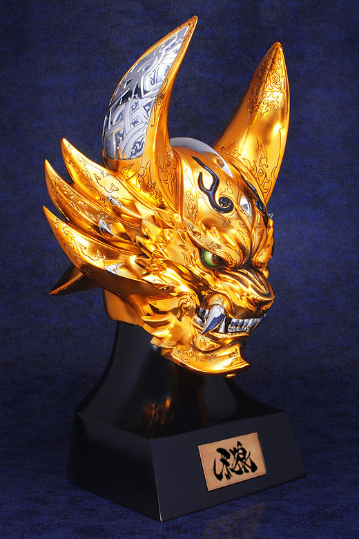 黄金騎士ガロ -鋼牙-(こうが) ヘッドモデル 牙狼-GARO-(ガロ) 1/1 完成品 フィギュア アートストーム